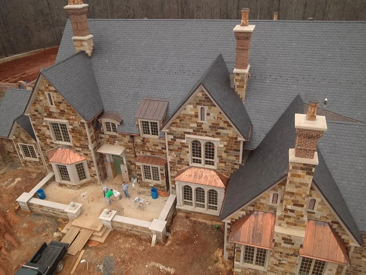 Craftsman Roofing Gutter Guard Installation project in Griminger